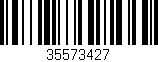 Código de barras (EAN, GTIN, SKU, ISBN): '35573427'