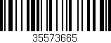 Código de barras (EAN, GTIN, SKU, ISBN): '35573665'