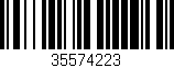 Código de barras (EAN, GTIN, SKU, ISBN): '35574223'