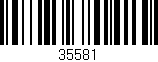 Código de barras (EAN, GTIN, SKU, ISBN): '35581'