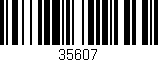 Código de barras (EAN, GTIN, SKU, ISBN): '35607'