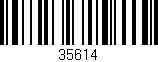 Código de barras (EAN, GTIN, SKU, ISBN): '35614'