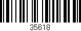Código de barras (EAN, GTIN, SKU, ISBN): '35618'