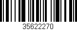 Código de barras (EAN, GTIN, SKU, ISBN): '35622270'
