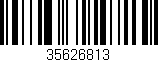 Código de barras (EAN, GTIN, SKU, ISBN): '35626813'