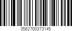 Código de barras (EAN, GTIN, SKU, ISBN): '3562700373145'