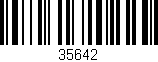 Código de barras (EAN, GTIN, SKU, ISBN): '35642'