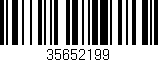 Código de barras (EAN, GTIN, SKU, ISBN): '35652199'