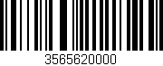 Código de barras (EAN, GTIN, SKU, ISBN): '3565620000'