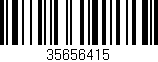 Código de barras (EAN, GTIN, SKU, ISBN): '35656415'