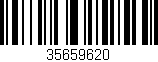 Código de barras (EAN, GTIN, SKU, ISBN): '35659620'