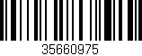 Código de barras (EAN, GTIN, SKU, ISBN): '35660975'