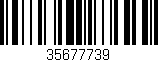 Código de barras (EAN, GTIN, SKU, ISBN): '35677739'