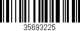 Código de barras (EAN, GTIN, SKU, ISBN): '35693225'