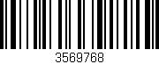 Código de barras (EAN, GTIN, SKU, ISBN): '3569768'