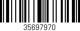 Código de barras (EAN, GTIN, SKU, ISBN): '35697970'