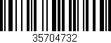 Código de barras (EAN, GTIN, SKU, ISBN): '35704732'