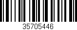 Código de barras (EAN, GTIN, SKU, ISBN): '35705446'