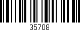 Código de barras (EAN, GTIN, SKU, ISBN): '35708'