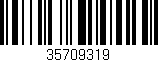Código de barras (EAN, GTIN, SKU, ISBN): '35709319'