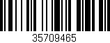 Código de barras (EAN, GTIN, SKU, ISBN): '35709465'