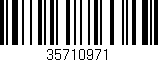 Código de barras (EAN, GTIN, SKU, ISBN): '35710971'