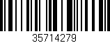 Código de barras (EAN, GTIN, SKU, ISBN): '35714279'