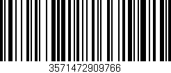 Código de barras (EAN, GTIN, SKU, ISBN): '3571472909766'