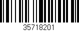 Código de barras (EAN, GTIN, SKU, ISBN): '35718201'