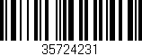 Código de barras (EAN, GTIN, SKU, ISBN): '35724231'