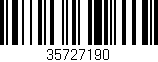Código de barras (EAN, GTIN, SKU, ISBN): '35727190'