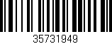 Código de barras (EAN, GTIN, SKU, ISBN): '35731949'