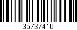 Código de barras (EAN, GTIN, SKU, ISBN): '35737410'