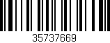 Código de barras (EAN, GTIN, SKU, ISBN): '35737669'