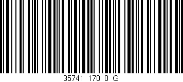 Código de barras (EAN, GTIN, SKU, ISBN): '35741_170_0_G'