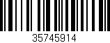 Código de barras (EAN, GTIN, SKU, ISBN): '35745914'