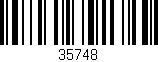 Código de barras (EAN, GTIN, SKU, ISBN): '35748'