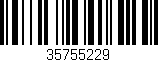 Código de barras (EAN, GTIN, SKU, ISBN): '35755229'