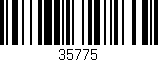 Código de barras (EAN, GTIN, SKU, ISBN): '35775'
