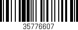 Código de barras (EAN, GTIN, SKU, ISBN): '35776607'
