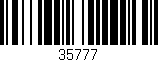 Código de barras (EAN, GTIN, SKU, ISBN): '35777'