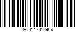 Código de barras (EAN, GTIN, SKU, ISBN): '3578217318494'