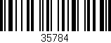 Código de barras (EAN, GTIN, SKU, ISBN): '35784'