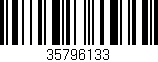Código de barras (EAN, GTIN, SKU, ISBN): '35796133'
