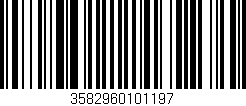 Código de barras (EAN, GTIN, SKU, ISBN): '3582960101197'