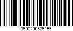 Código de barras (EAN, GTIN, SKU, ISBN): '3583788625155'