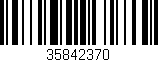 Código de barras (EAN, GTIN, SKU, ISBN): '35842370'
