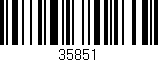 Código de barras (EAN, GTIN, SKU, ISBN): '35851'