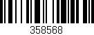 Código de barras (EAN, GTIN, SKU, ISBN): '358568'