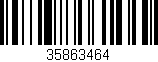 Código de barras (EAN, GTIN, SKU, ISBN): '35863464'